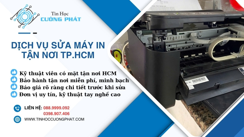dịch vụ sửa máy in tận nơi tphcm
