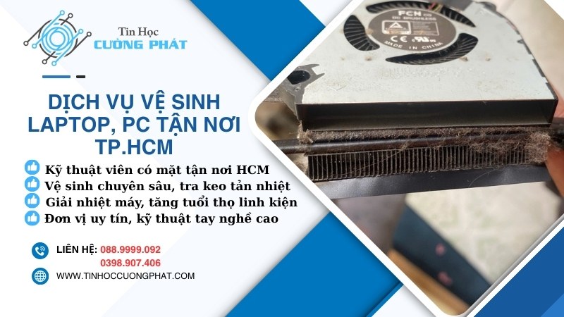 dịch vụ vệ sinh máy tính tận nhà uy tín
