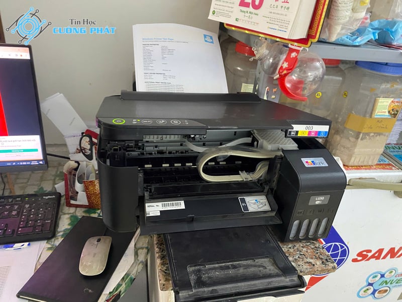 sửa máy in không lên tại nhà tphcm