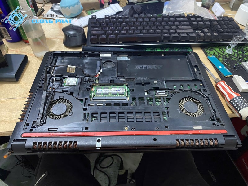 Vệ sinh hệ thống tản nhiệt cho laptop gaming (MSI/Asus) tại nhà