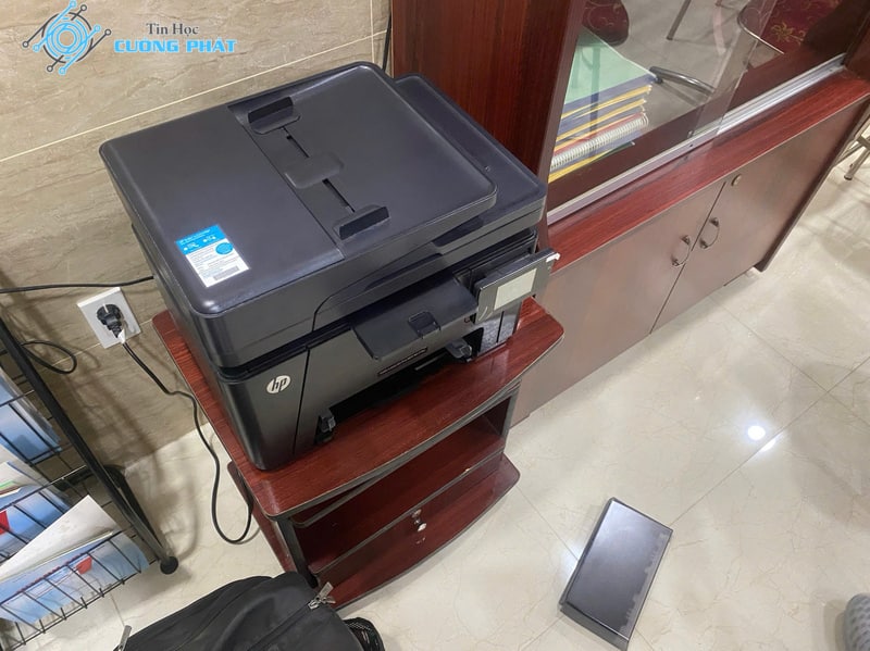 bơm mực máy in hp