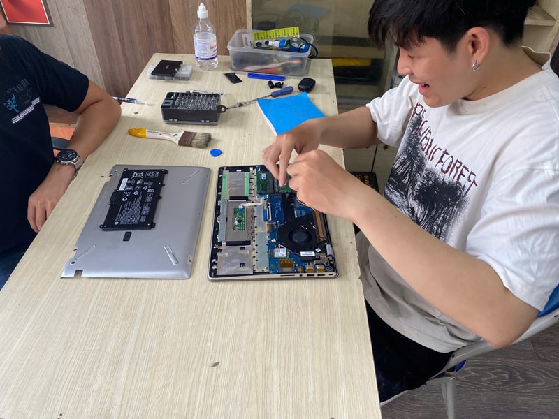 nâng cấp ssd laptop tận nơi hcm
