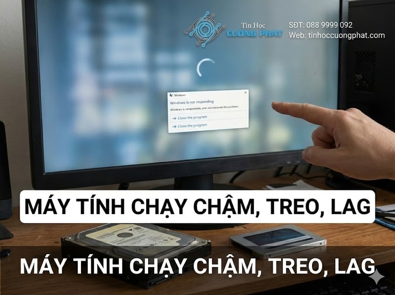 sửa máy tính bị treo