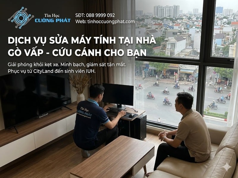 sửa máy tính tận nơi quận gò vấp