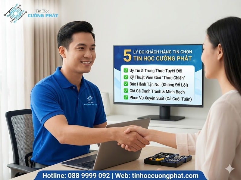 địa chỉ sửa máy tính quận 12 uy tín