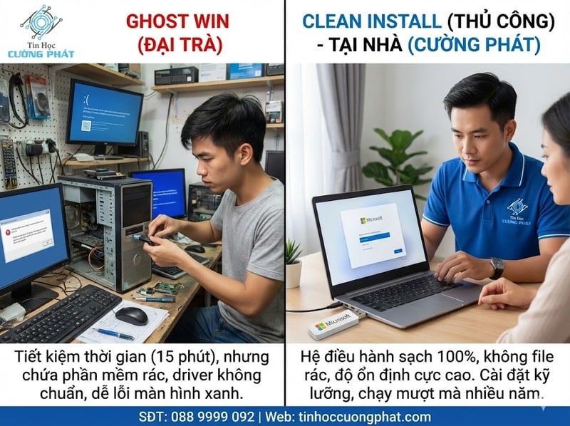 dịch vụ cài win quận tân phú