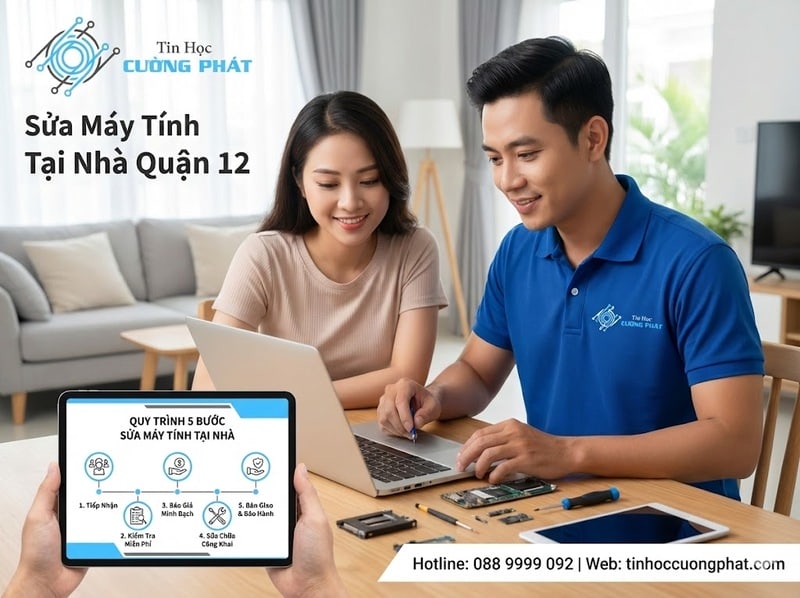 sửa máy tính tận nơi quận 12