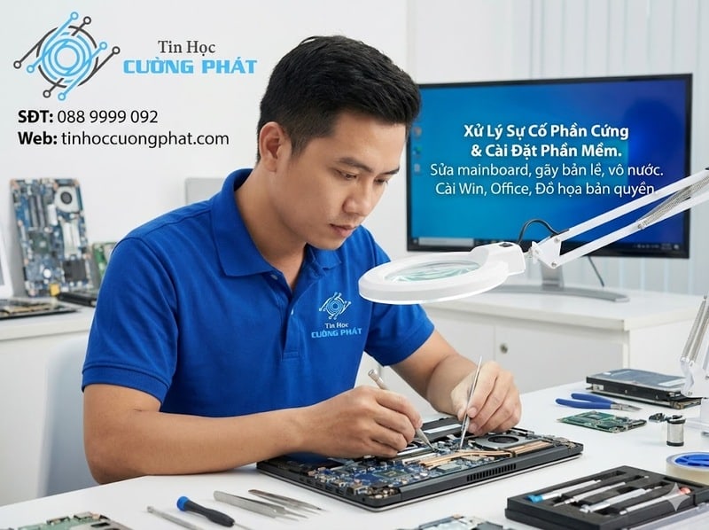 sửa phần cứng máy tính quận 12