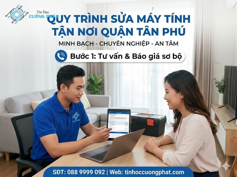thợ sửa chữa máy tính laptop tận nhà văn phòng quận tân phú