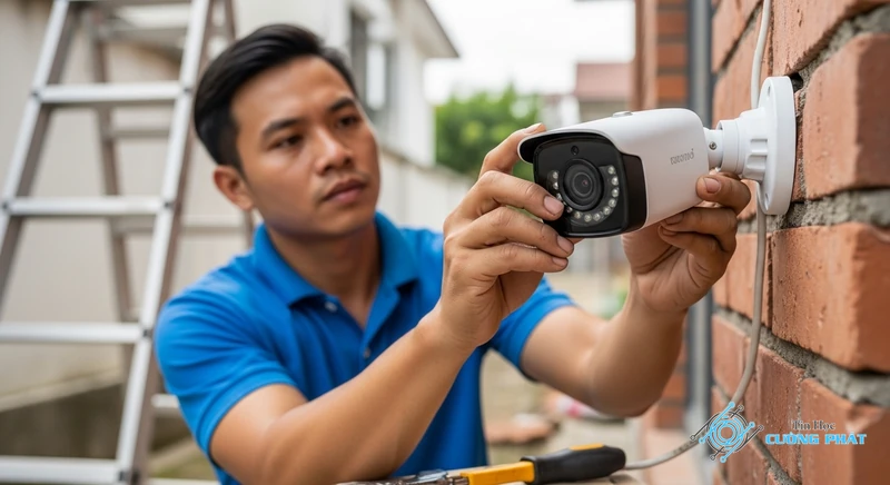 Camera an ninh ngoài trời hình ảnh minh họa chuyên sâu 1