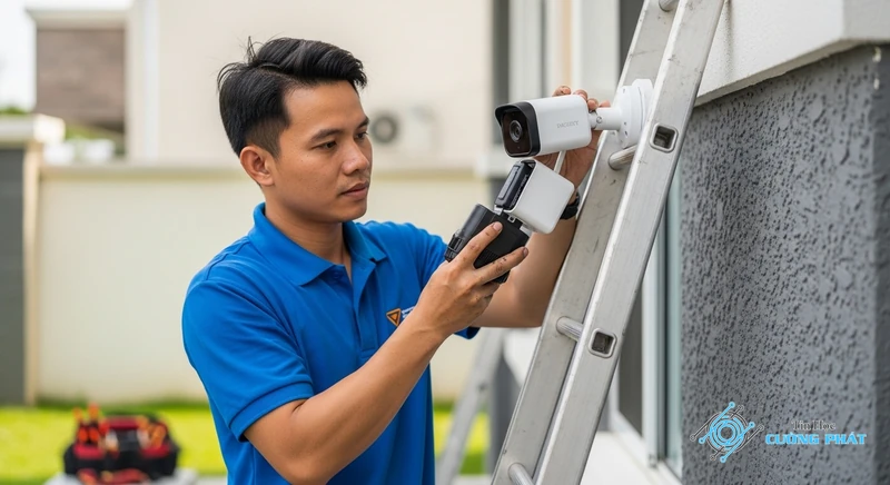 Camera an ninh ngoài trời hình ảnh minh họa chuyên sâu 2