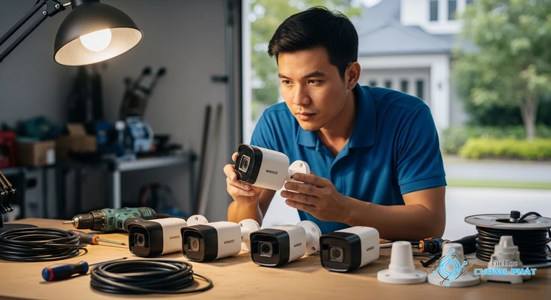 Camera an ninh ngoài trời hình ảnh minh họa chuyên sâu 3
