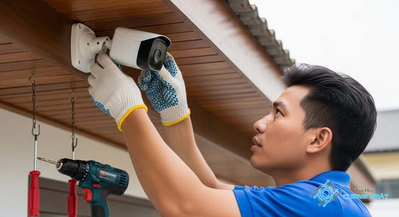Camera an ninh ngoài trời hình ảnh minh họa chuyên sâu 4