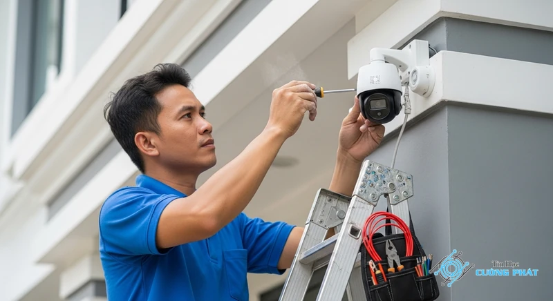 Camera báo động chống trộm hình ảnh minh họa chuyên sâu 1