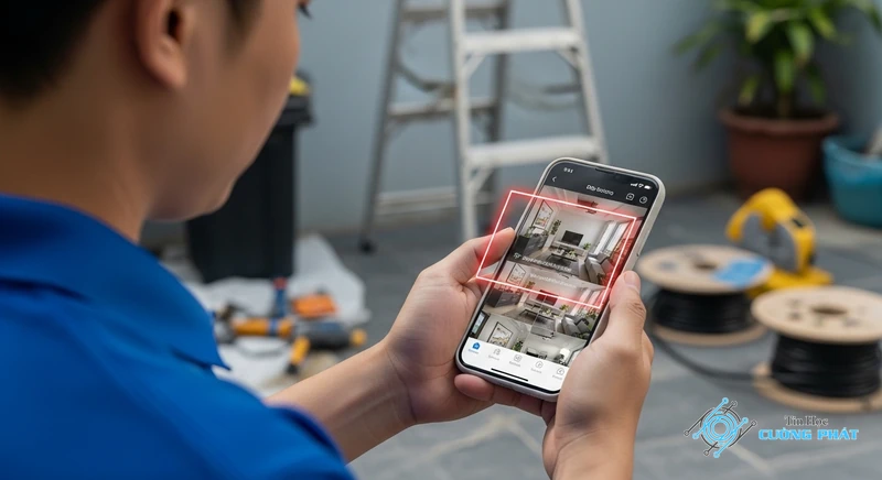 Camera báo động chống trộm hình ảnh minh họa chuyên sâu 3