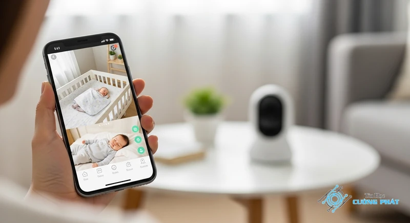Camera giám sát trẻ em hình ảnh minh họa chuyên sâu 2