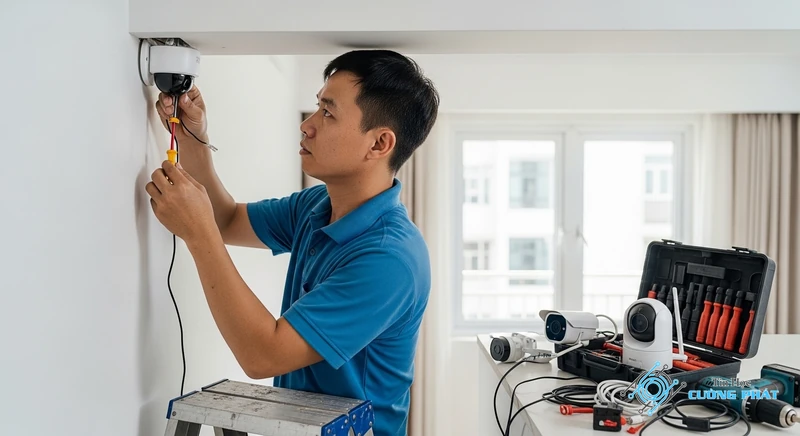 Kinh nghiệm lắp camera chung cư hình ảnh minh họa chuyên sâu 2