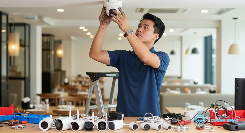 Lắp camera cho quán ăn hình ảnh minh họa chuyên sâu 1