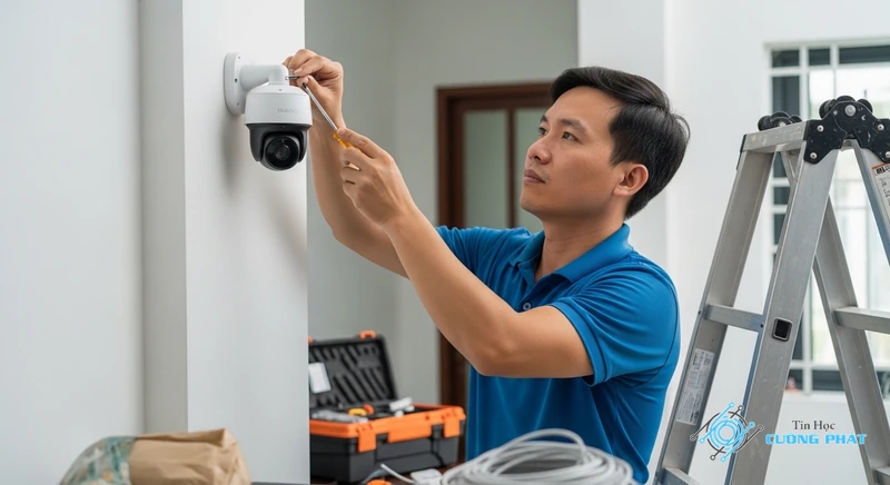Ảnh bìa lắp đặt camera Quận 11
