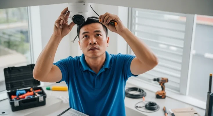 Ảnh bìa lắp đặt camera Quận 5