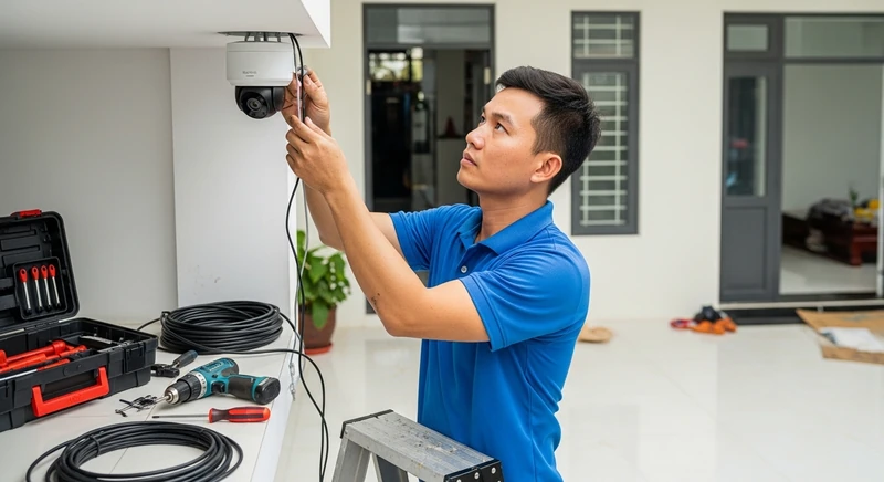 Ảnh bìa lắp đặt camera Quận 6