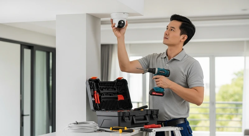 Ảnh bìa lắp đặt camera Quận 7