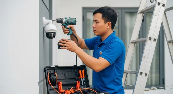 Ảnh bìa lắp đặt camera Quận 9