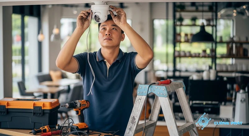 Lắp đặt camera quán cafe hình ảnh minh họa chuyên sâu 1