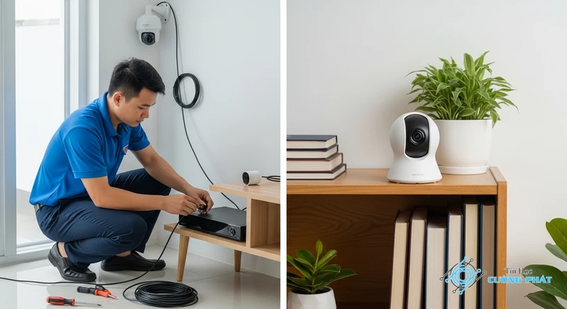 Nên lắp camera có dây hay không dây hình ảnh minh họa chuyên sâu 1